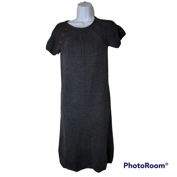 strapless open back dress Rosalia: Long Ribbed Knit Dress, Black main image 1